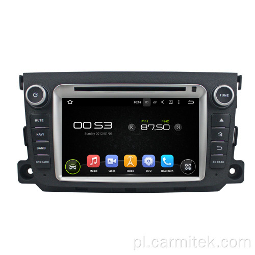 Android multimedia dla Benz SMART 2011-2012